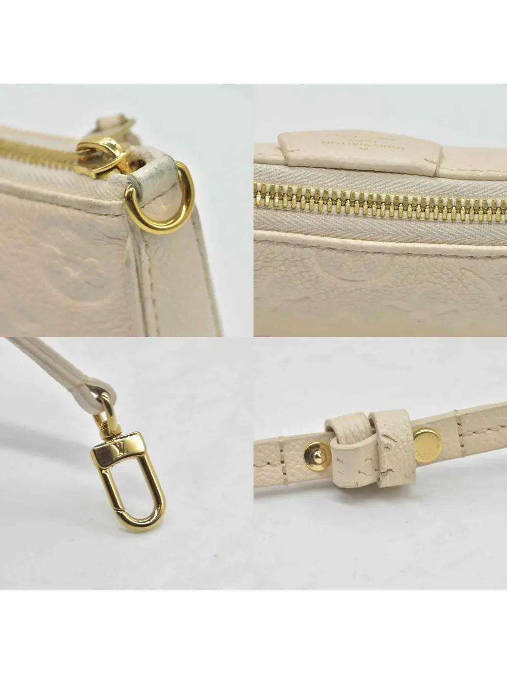 $1770 Louis Vuitton LV Monogram Easy Pouch on Strap
